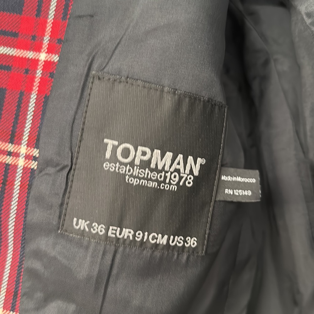 Topman Plaid Jacket - image 3